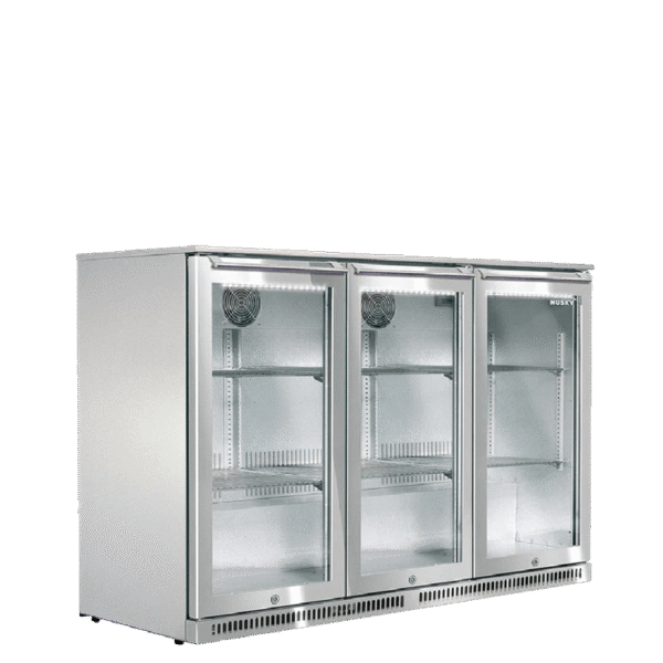 307L Triple Door Counter Chiller